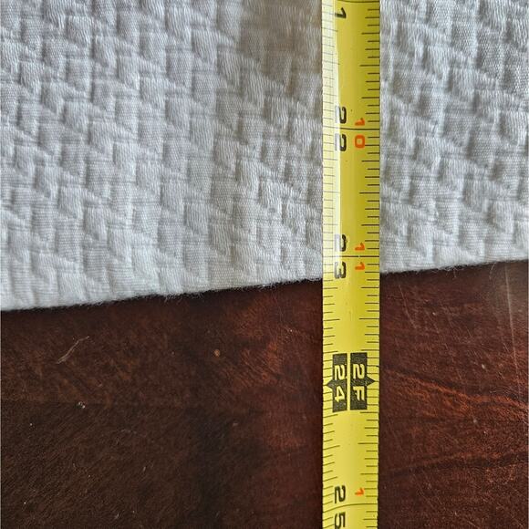 New Chico's Womens Embellished Jacket White Quilted Jeweled Large Cuff Sleeve - Picture 16 of 16